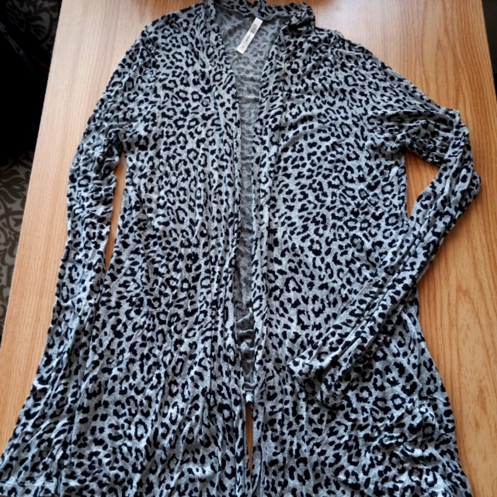 Leppard cardigan